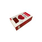 بسته زرشک ۲۰۰ گرمی نوین زعفران با طراحی شکل قلب، حاوی زرشک قرمز مرغوب مناسب برای پخت‌وپز و تزئین غذا