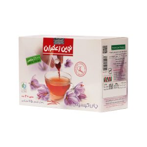 پودر زعفران کپسولی نوین زعفران بسته ۲۰ عددی