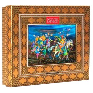 بسته هدیه کاروان شادی با طراحی رنگارنگ و محتوای متنوع ایرانی